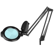 Лампа лупа Glow Moonlinght 8013/6" - 5 диоптера - черна