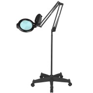 Лампа лупа Glow Moonlinght 8013/6" - 5 диоптера - черна