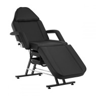 Фиксирана кушетка Sillon 180 х 60/85 х 67 см - черна