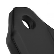 Фиксирана кушетка Sillon 180 х 60/85 х 67 см - черна