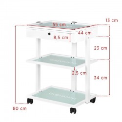 Количка за естетика Giovanni 1040A 55.5 x 37 x 82 см