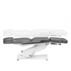 Стол за педикюр Sillon Classic  (3 мотора) - сива 185 x 81 x 61/84 см