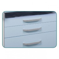 Количка за педикюр Beautyfor  63 см x 76 см x 52 см