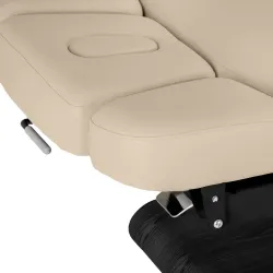 Спа кушетка Sillon Relax SPA черна основа - бежов