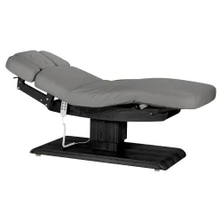 Спа кушетка Sillon Relax SPA черна основа - сив