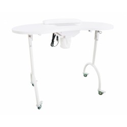 Маса за маникюр с прахоуловител Palmar - 99 х 40 х 75 см - сгъваема - 30W